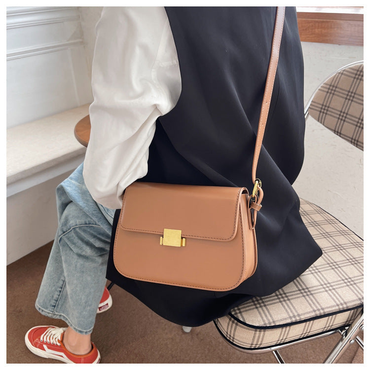 Single-shoulder crossbody bag, small square bag
