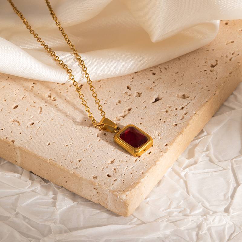 Titanium Steel Clavicle Necklace