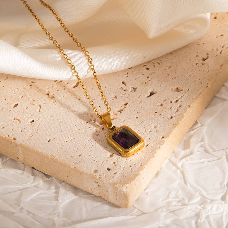 Titanium Steel Clavicle Necklace