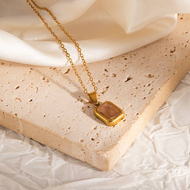 Titanium Steel Clavicle Necklace