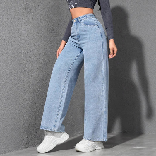 Wide-Leg Denim
