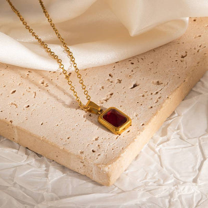 Titanium Steel Clavicle Necklace