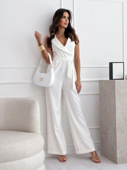 High-waisted business dress pants