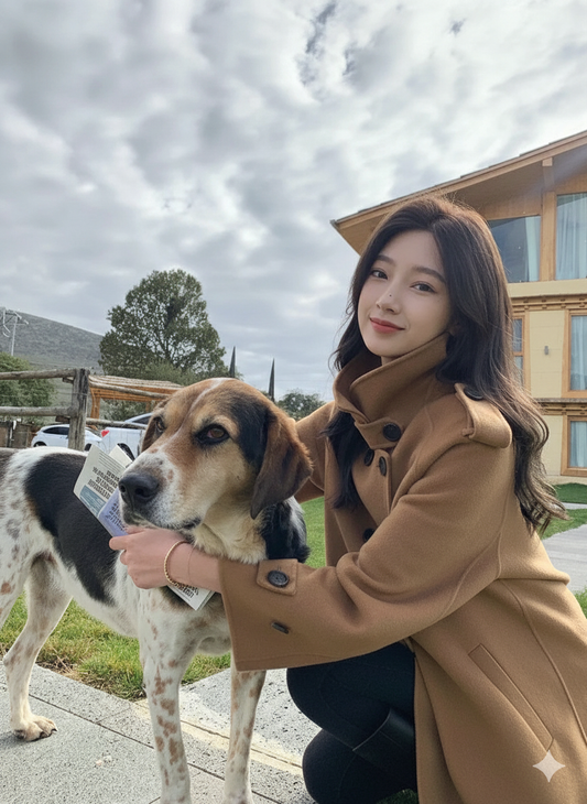 Women's Wool Cape Coat