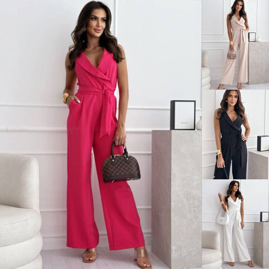 High-waisted business dress pants