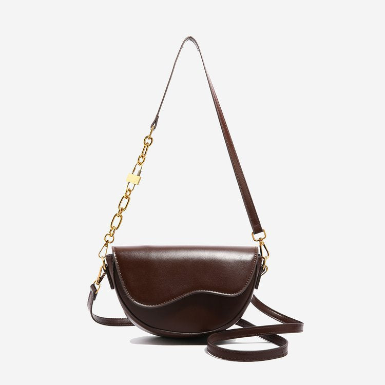 Versatile texture crossbody bag