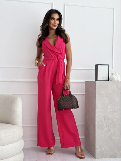 High-waisted business dress pants