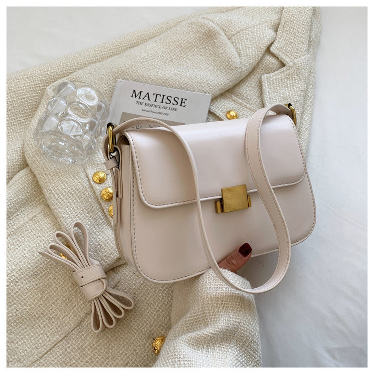 Single-shoulder crossbody bag, small square bag